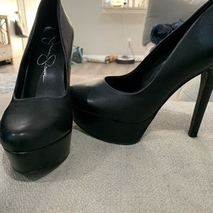 Jessica Simpson platform heels